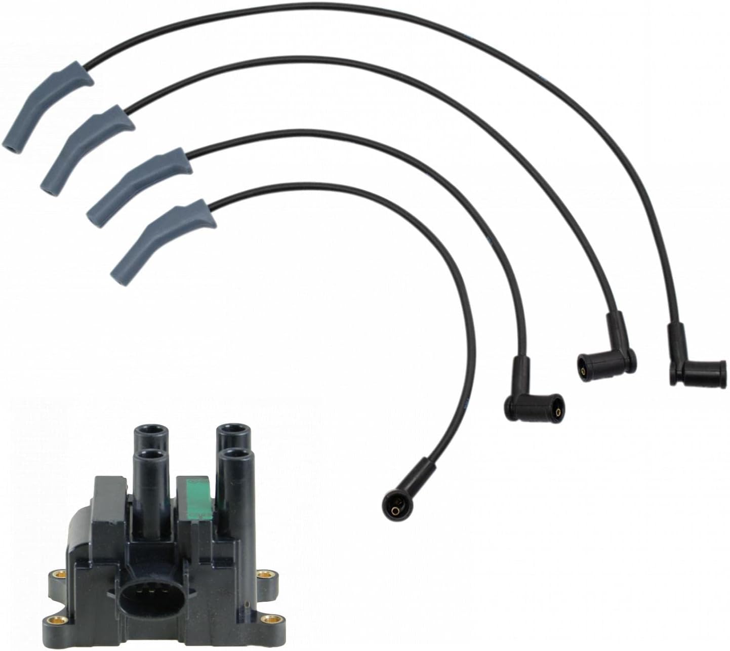 Kit bobina encendido 2 pzas comp Ford Focus 03-04
