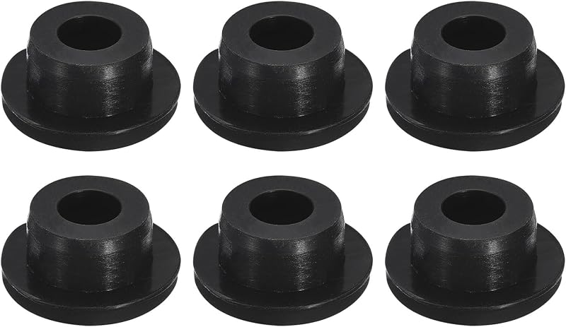 6 Tapones goma impermeable para enchufe 0.79pulg