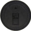 Reloj pared 13pulg esfera blanca marco negro
