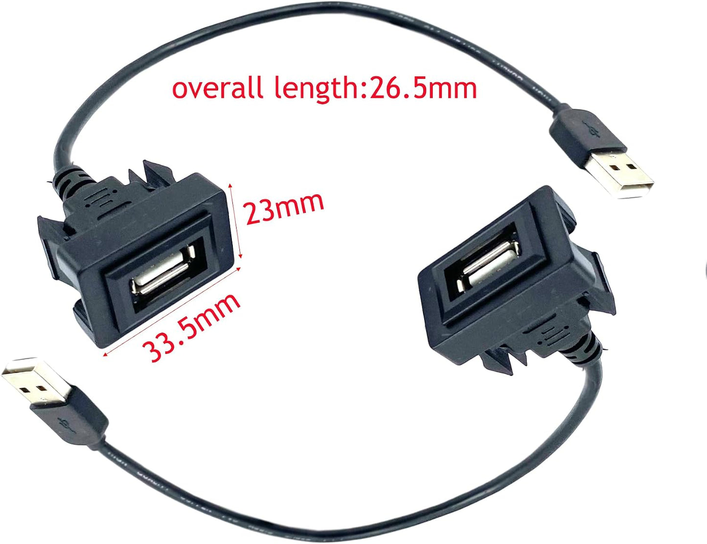 2 Adaptadores USB Vehículo para Toyota Camry RAV4 Corolla