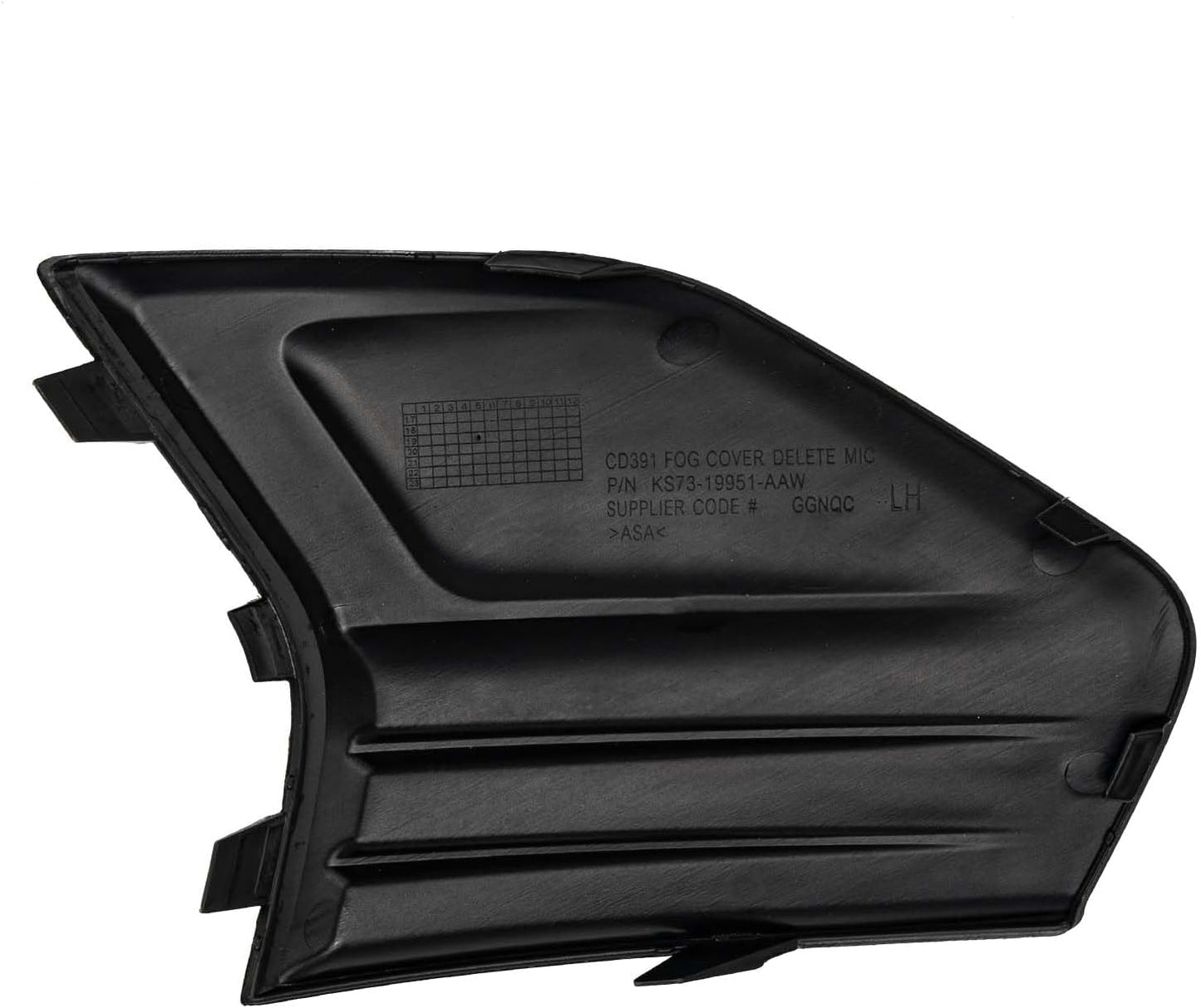 Rejilla luz antiniebla Ford Fusion 19-20 derecho