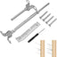 Kit 10 pares barandilla cable acero inox T316 para poste madera