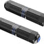 Acoplador RJ45 IP67 CAT6 hembra a hembra 8 pines paquete 2