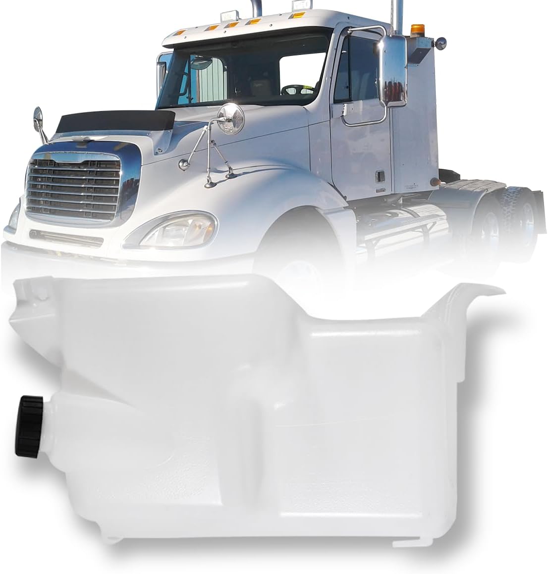 Depósito limpiaparabrisas plástico Freightliner 04-17