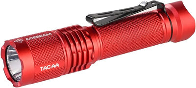 Linterna táctica AA 900 lúmenes 360m recargable 6 modos