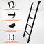 Escalera litera caravana 55pulg metal resistente 330lb