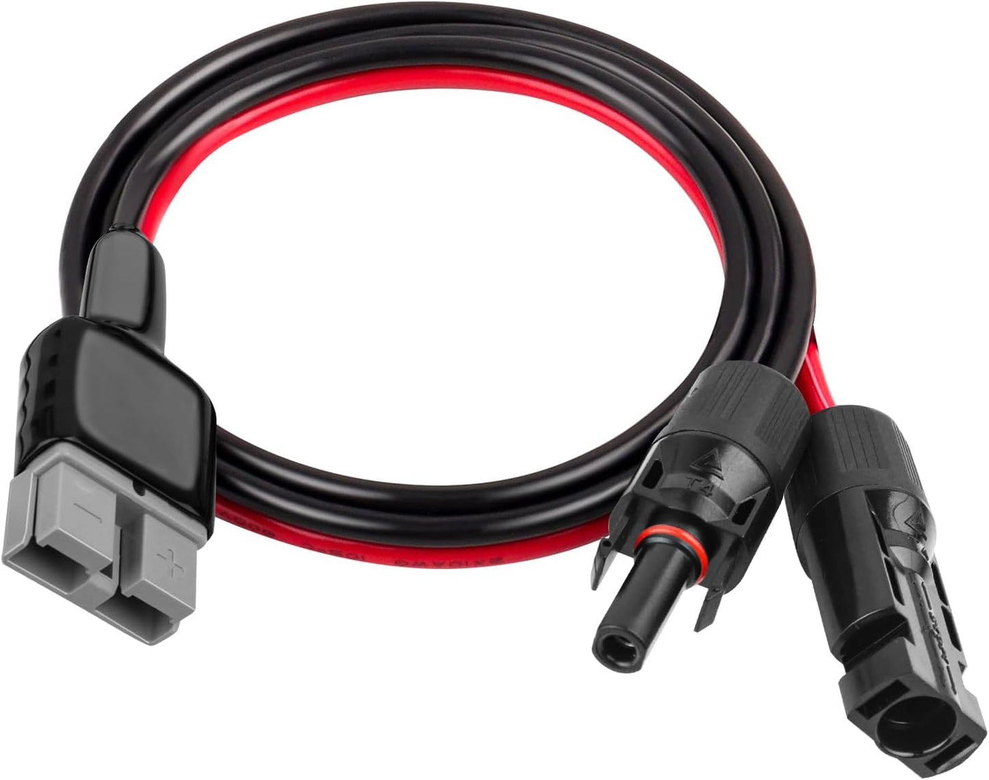 Cable carga solar 50A conector Anderson 10AWG RV y exterior