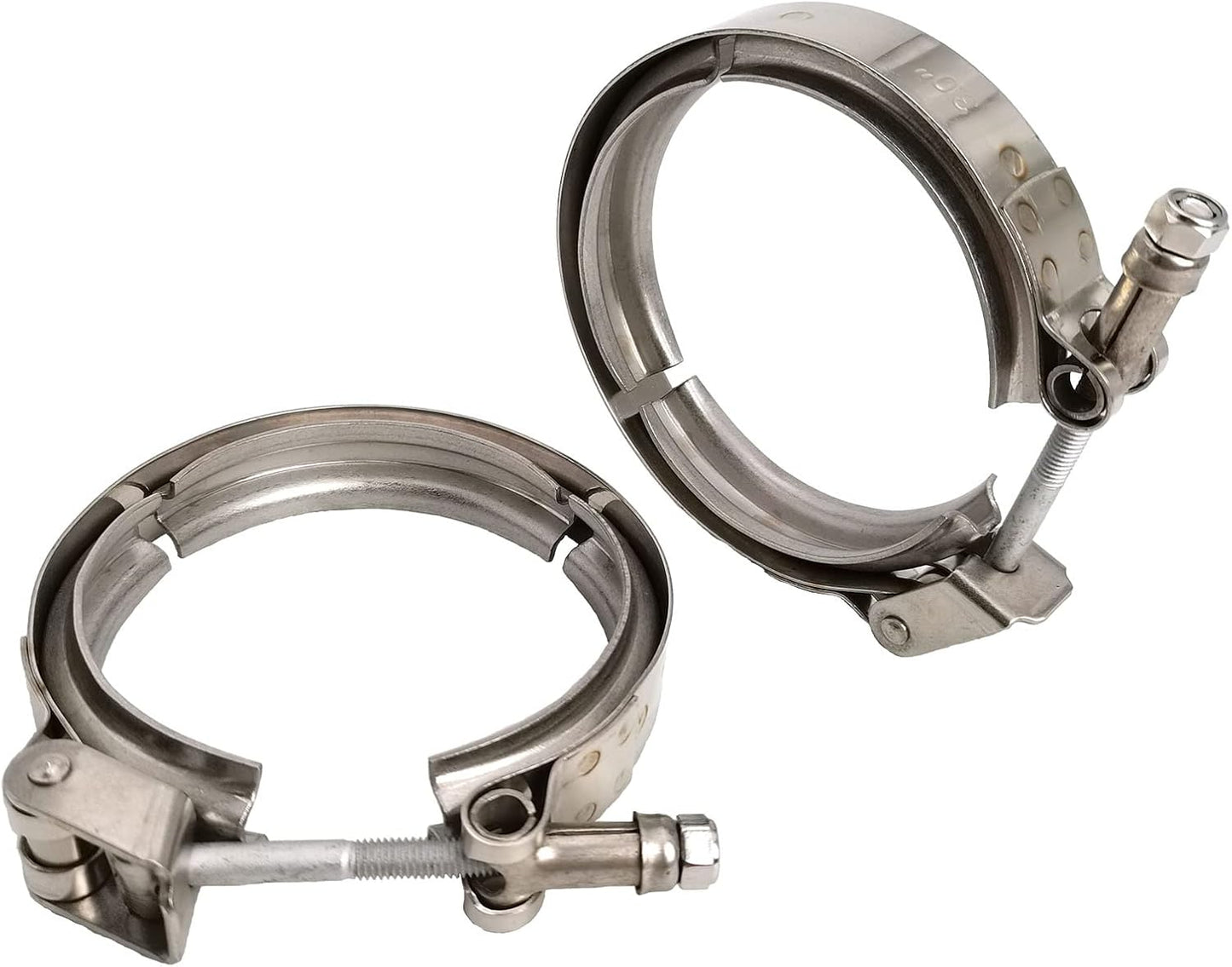 Banda abrazadera acero inox 2x3pulg liberación rápida