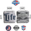 4 Pzas Bolsas Cornhole Doble Cara Velocidad 2 y 9