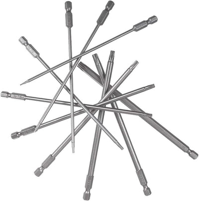 Juego brocas Torx T40 T6 acero S2 vástago 1/4 pulg