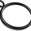 40 Anillos Cortina Negro para Barra 1.5"