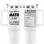 Vaso acero inox 40oz con texto divertido para profesores