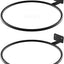 2 Soportes Macetas Pared 6pulg Metal Resistentes