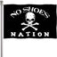 Bandera nación sin zapatos 3x5 doble cara poliéster duradero