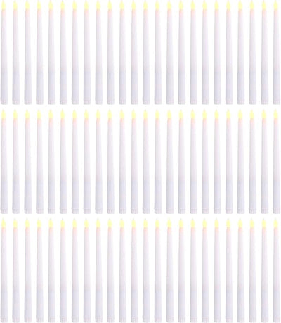 72 Velas LED Sin Llama 0.8x11pulg Decoración Navidad Hogar