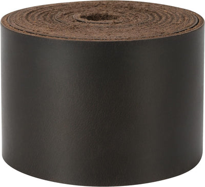 Tiras cuero grano completo 2pulg ancho 72.5pulg largo