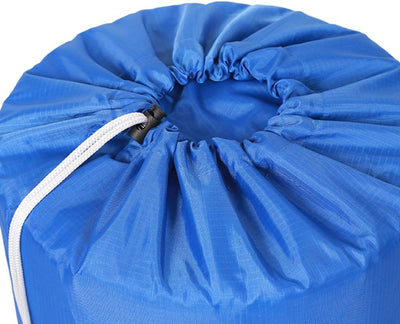 Sacos compresión 210 denier resistente agua 4 tamaños azul