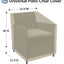 Funda impermeable silla exterior resistente UV y viento