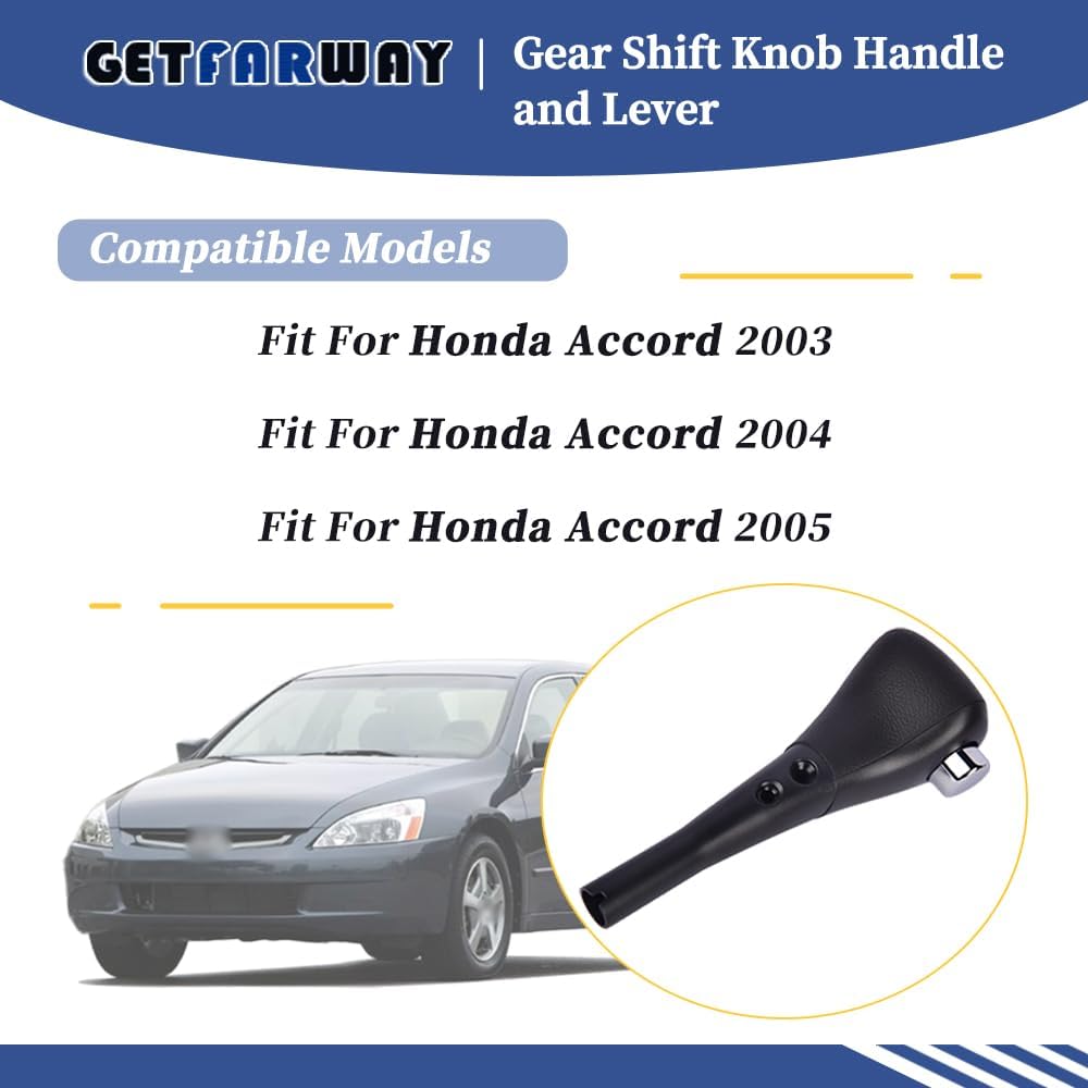 Pomo palanca cambios comp Honda Accord 03-05