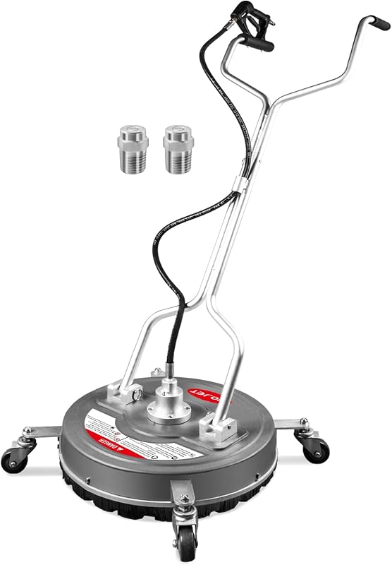 Limpiador hidrolavadora 18" 4500PSI con ruedas