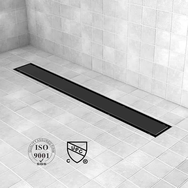 Drenaje ducha lineal 18" acero inox 304 cepillado