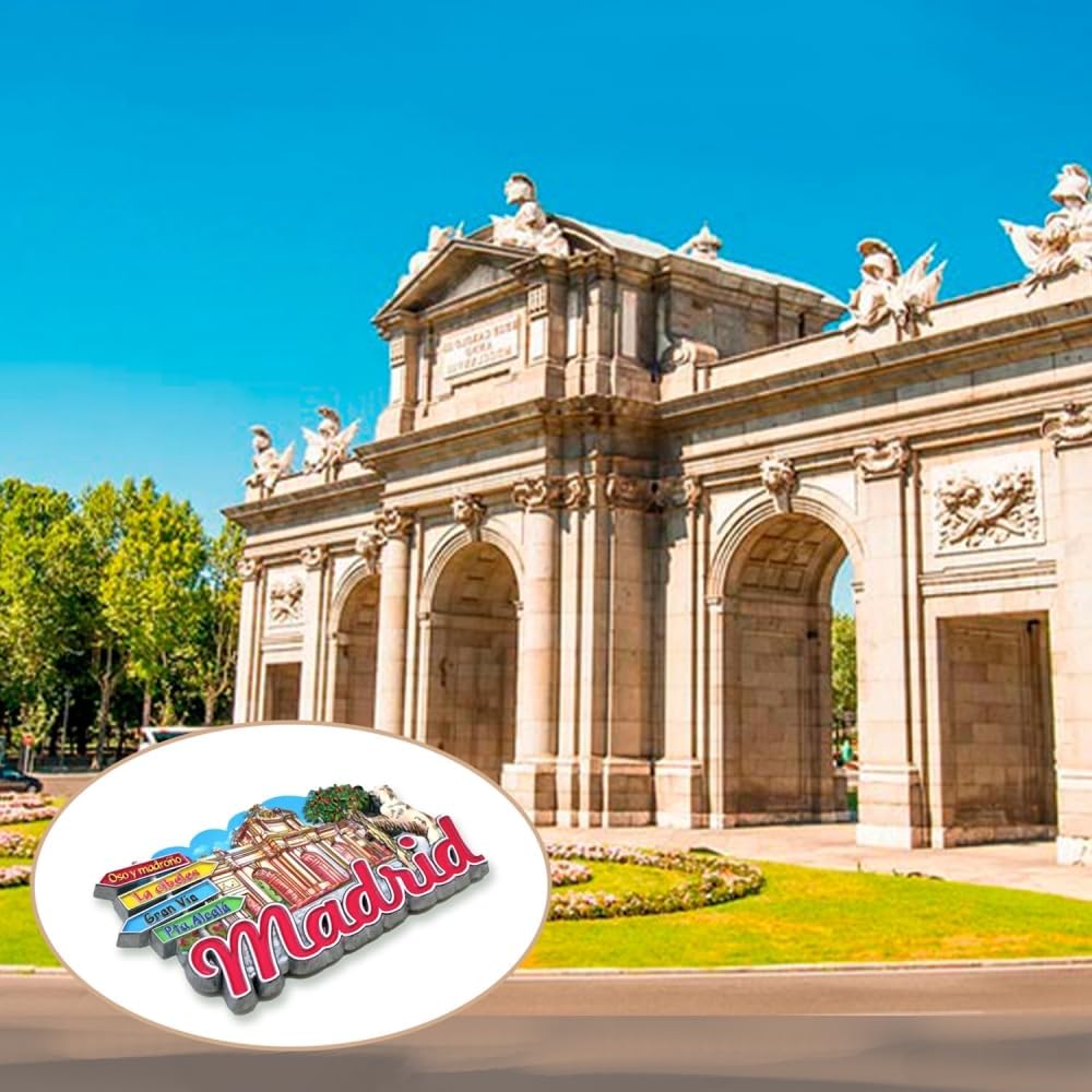 Imán Madrid puerta Alcala cibeles metro gran via