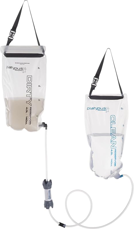 Sistema filtro agua acampar GravityWorks