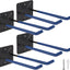 Ganchos acero garaje organiz. herramientas 12.4" azul