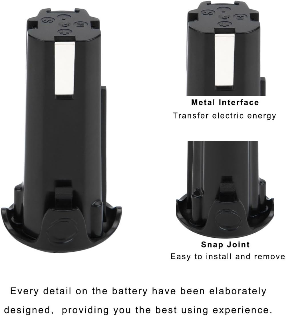 Batería 3000mAh 3.6V para destornillador Hitachi