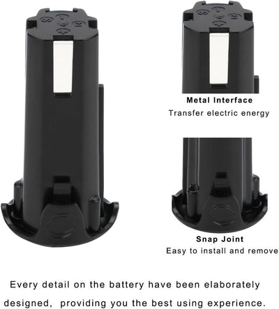 Batería 3000mAh 3.6V para destornillador Hitachi
