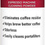 Polvo limpiador profesional para máquina de expreso 566g