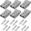 Conector batería 350A AWG 2/0 6 PCS gris