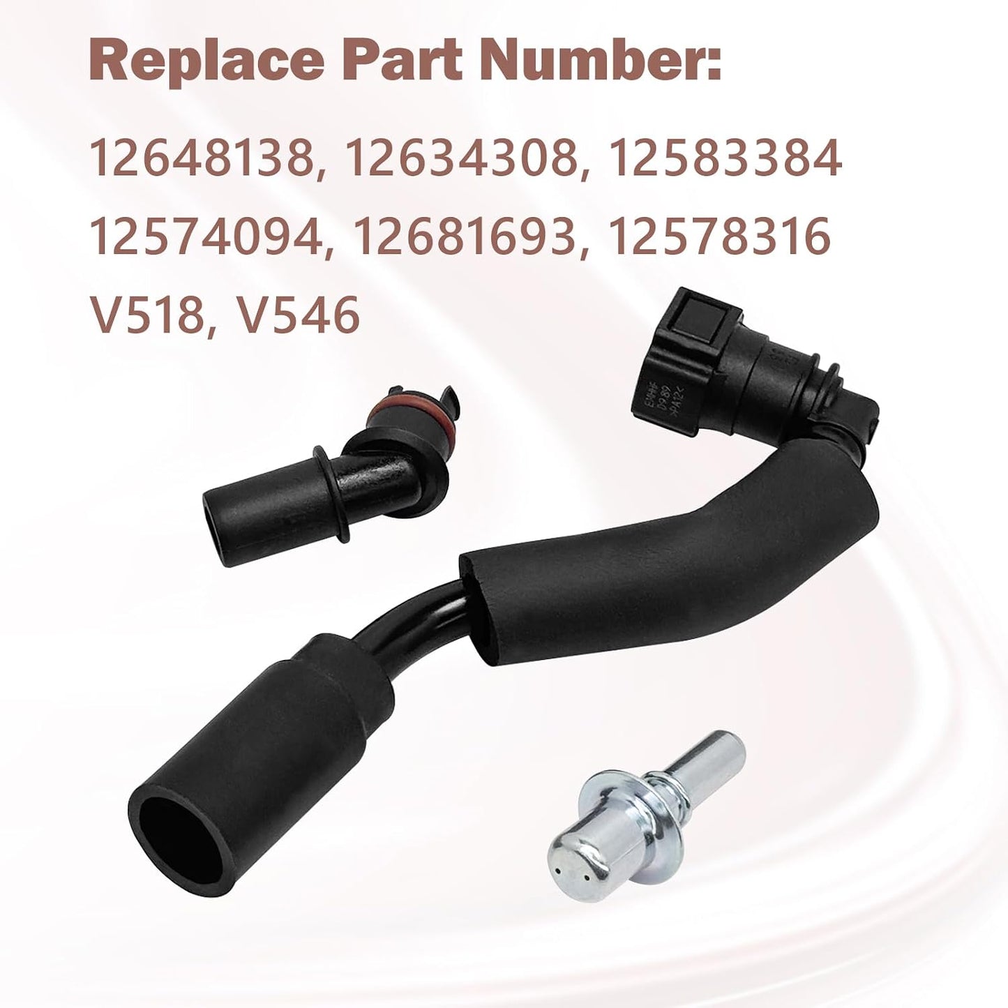 Kit conectores válvula PCV Chevrolet Traverse Buick Enclave
