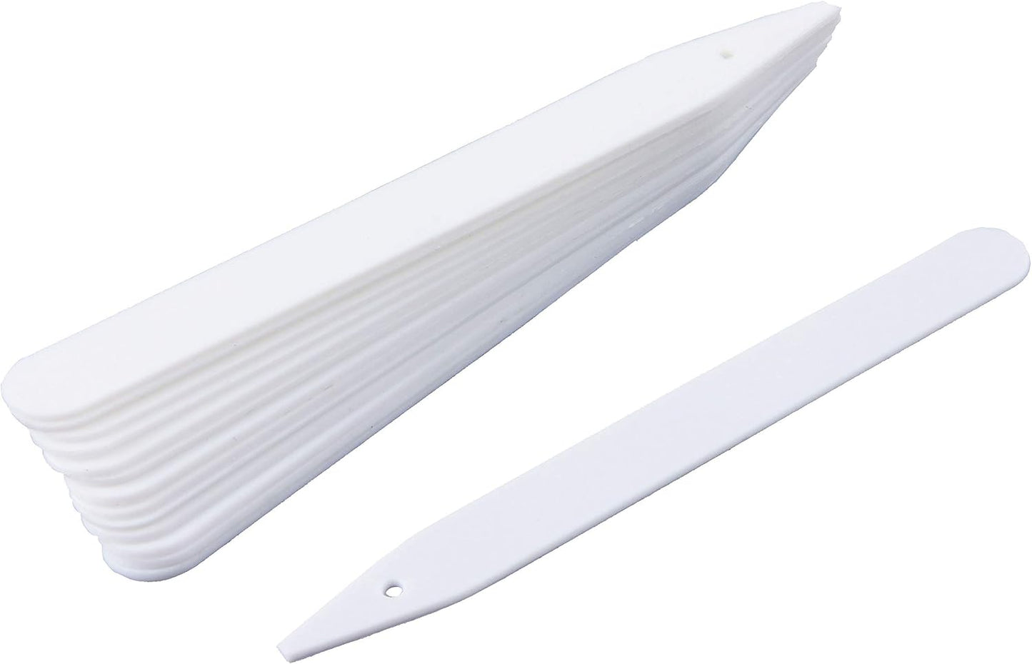 Marcadores plantas 6pulg blanco 100uds