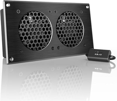 Sistema ventilación doble para cine en casa media AV