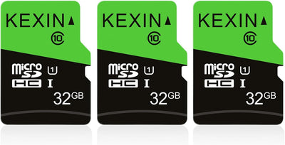 Pack 3 tarjetas microSD 32 GB clase 10 U1