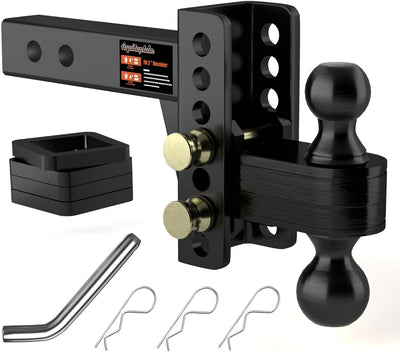 Enganche remolque ajustable 2" 25000lb soporte bola