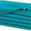 Set 6 servilletas tela 20x20pulg lavables color turquesa