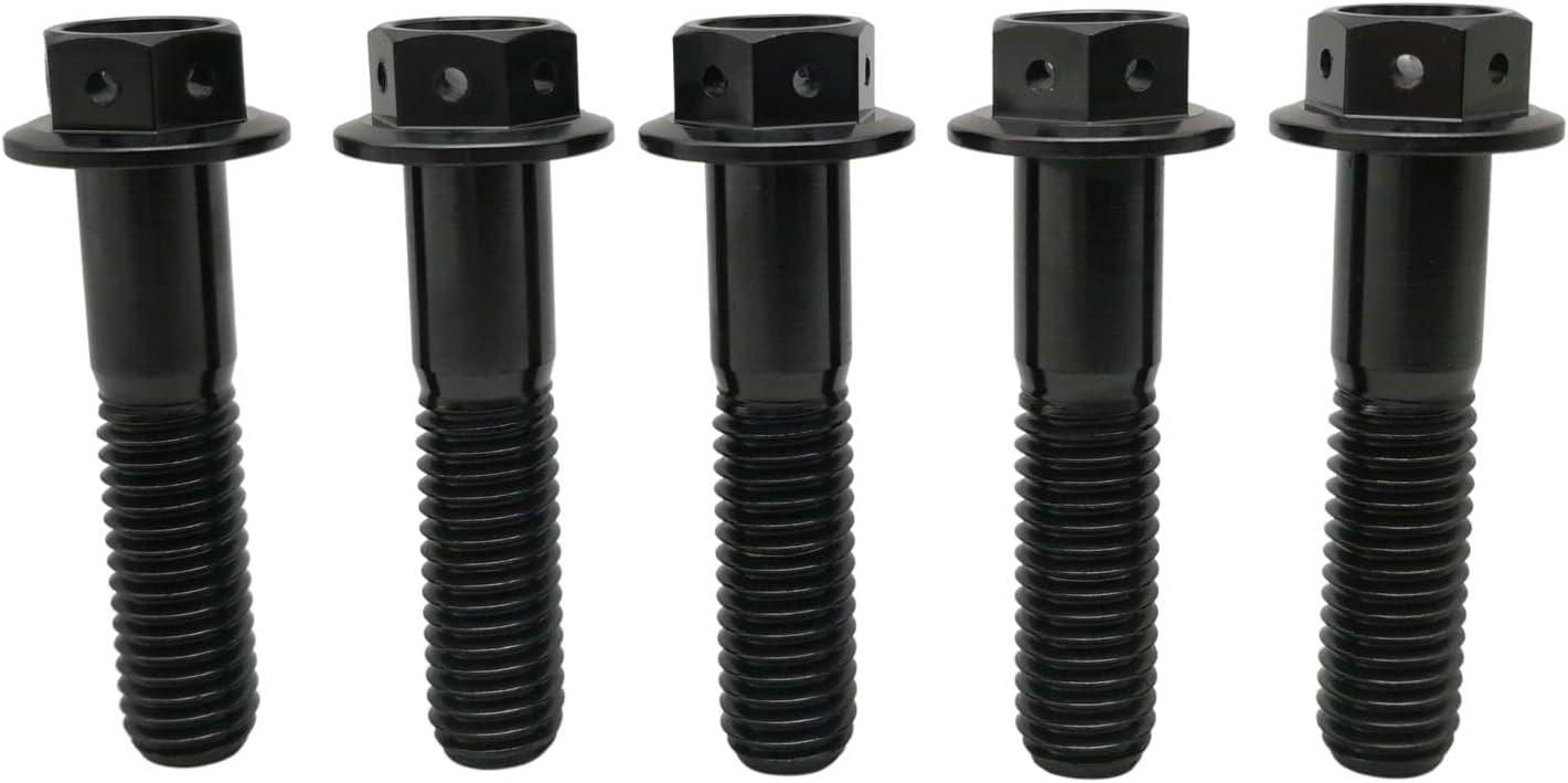 Tornillos Titanio Gr5 M10x1.0 5 Pzas