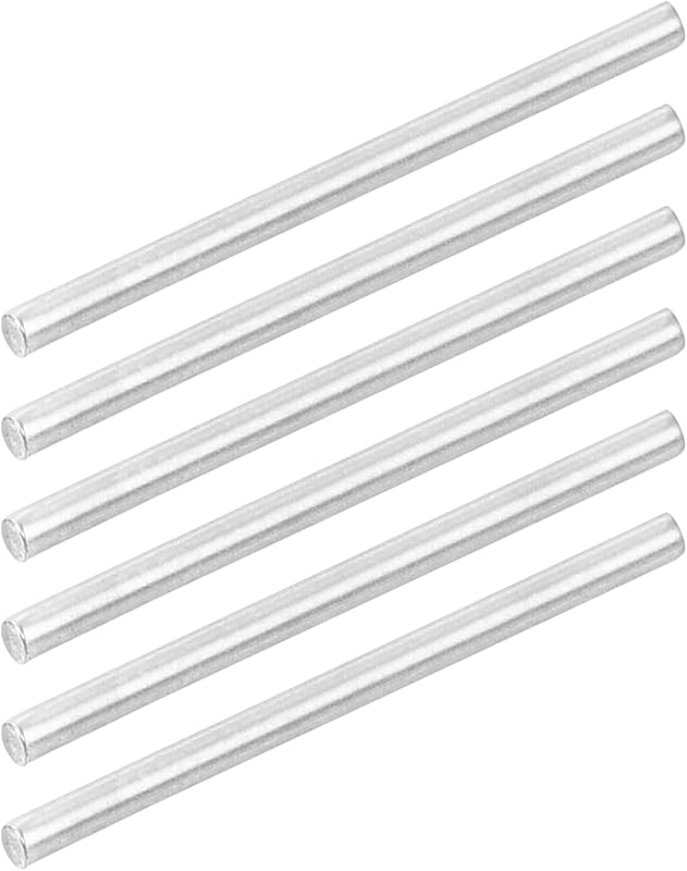 Set 50 Pzas Pines Acero Inox 304 para Estantes Plateado