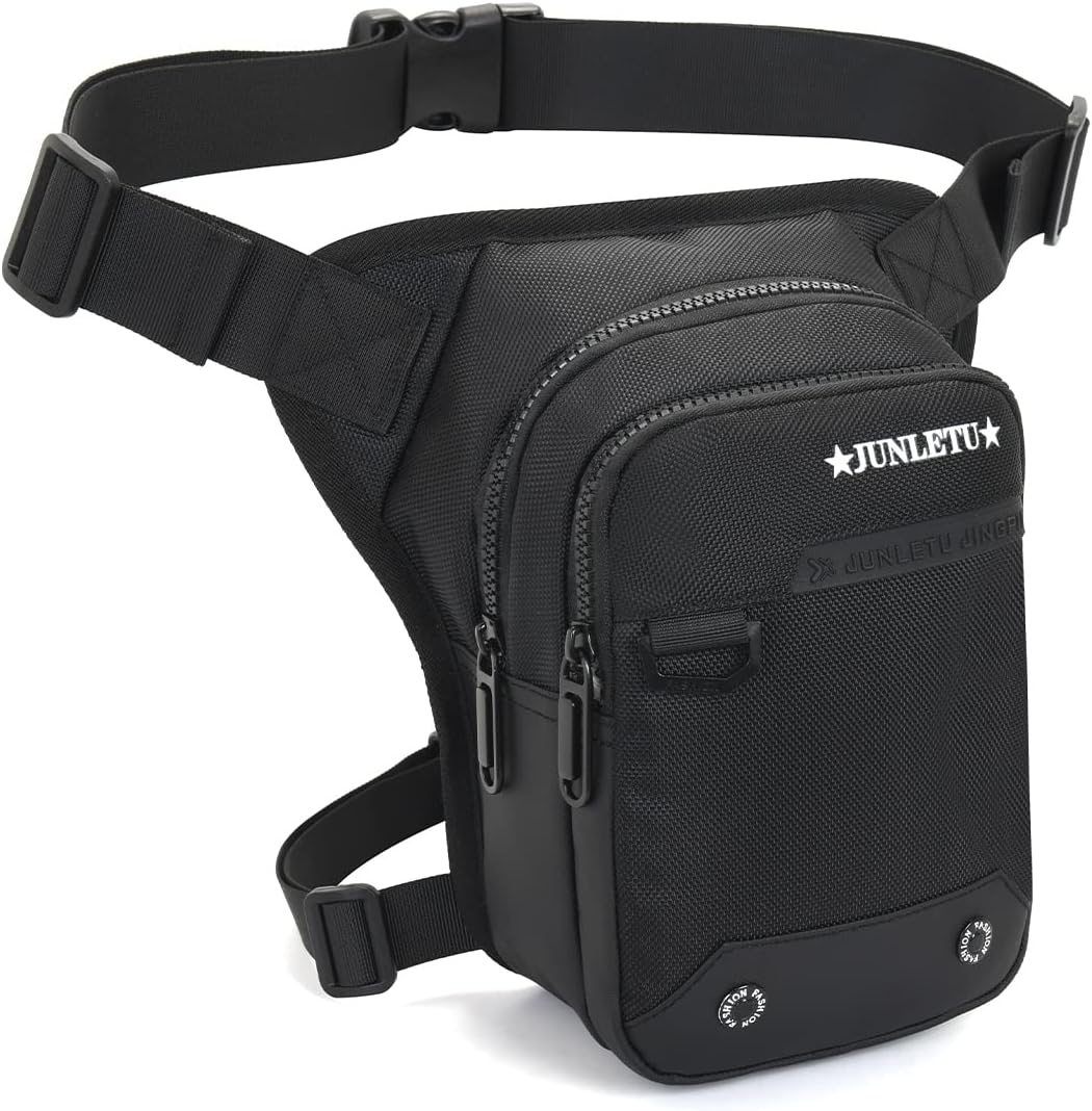 Bolsa muslo motociclista con arnés extraíble