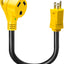 Cable adaptador caravana 30A a 110V 18" NEMA TT-30R