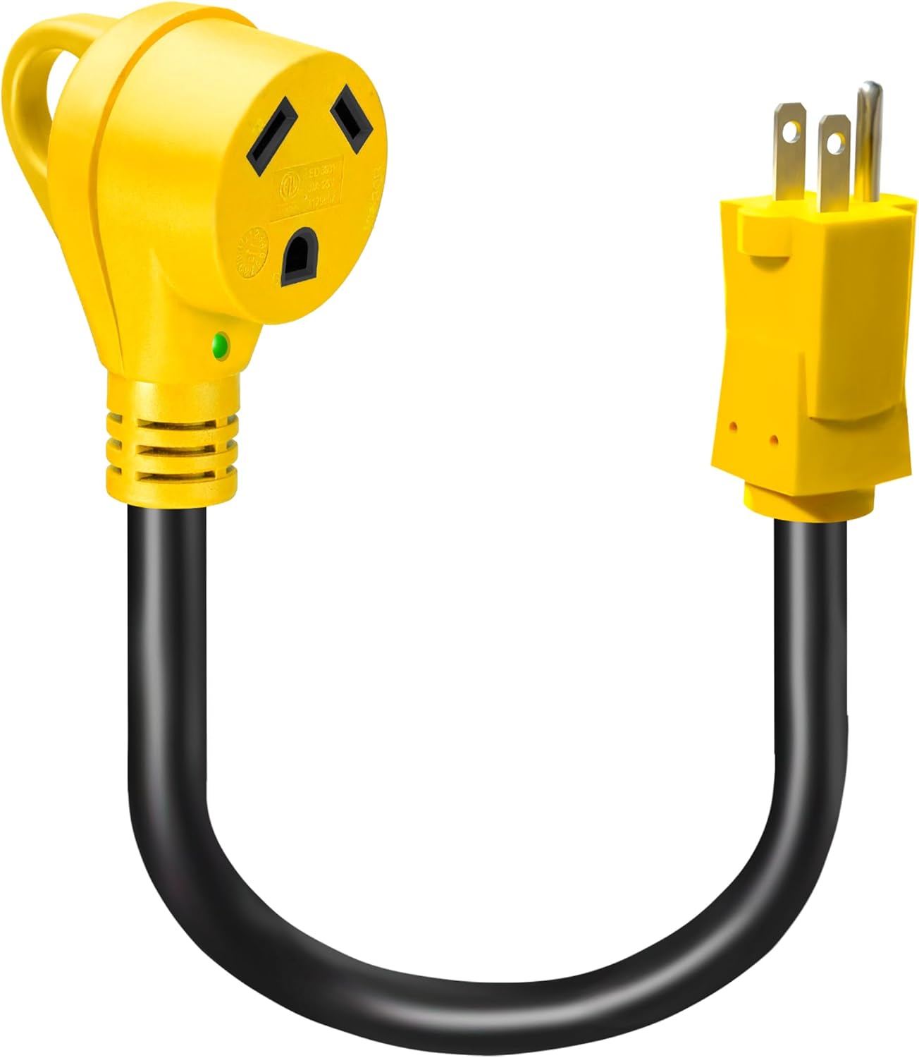 Cable adaptador caravana 30A a 110V 18" NEMA TT-30R