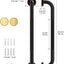 Barra agarre ducha bronce 20" antiderrap negro aceitado