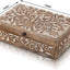 Caja joyas madera tallada árbol vida decorativa