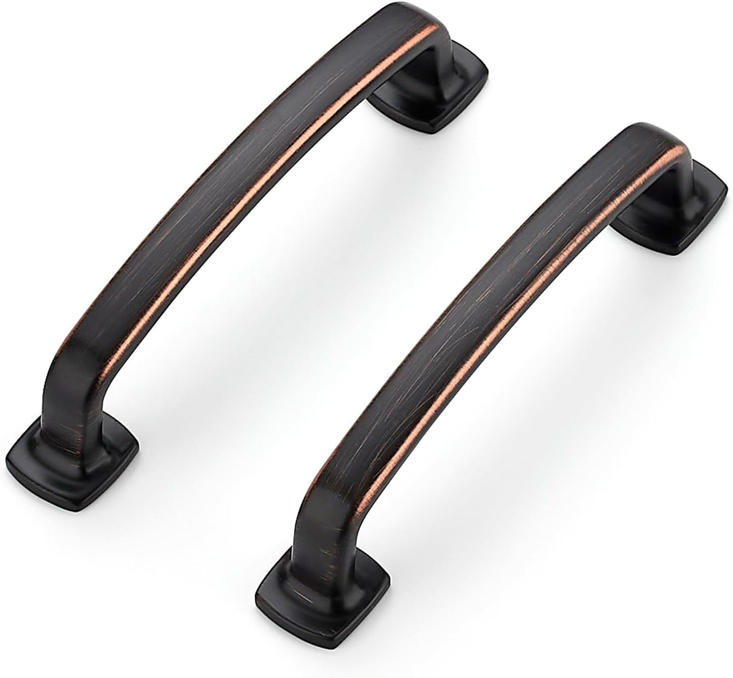 15 Manijas Arcos para Cajones Cocina Color Bronce Aceitado