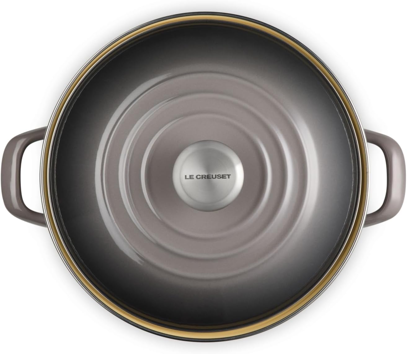 Olla Esmaltada Acero 10qt Ostra con Perilla Inox