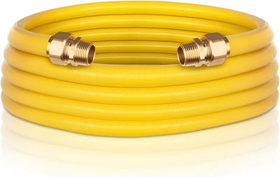 Línea gas CSST 37pulg acero inox corrugado 2 accesorios