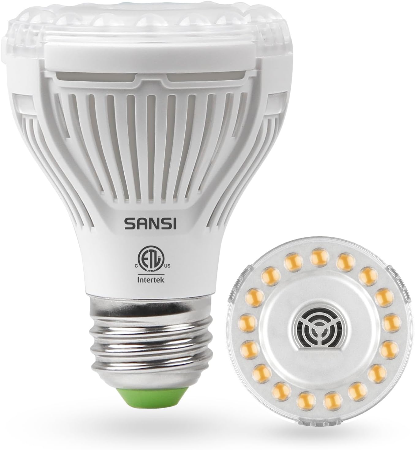 Lámpara cultivo 10w espectro completo lente optica ppfd