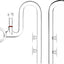 Set tubo mini lily spin outflow desnatador tanque nano 5/8